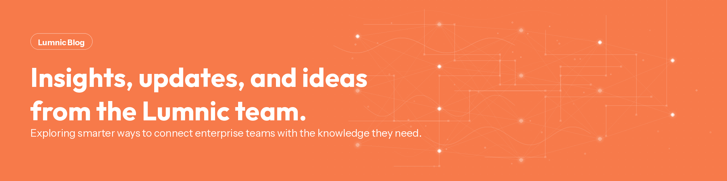 Lumnic Blog Header